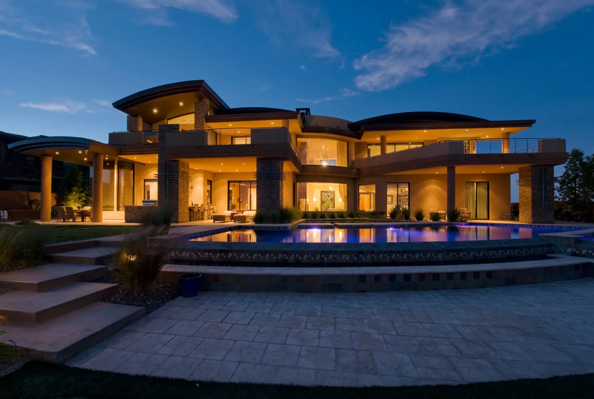 Luxury estate delivered through AVX Designs' independent process
